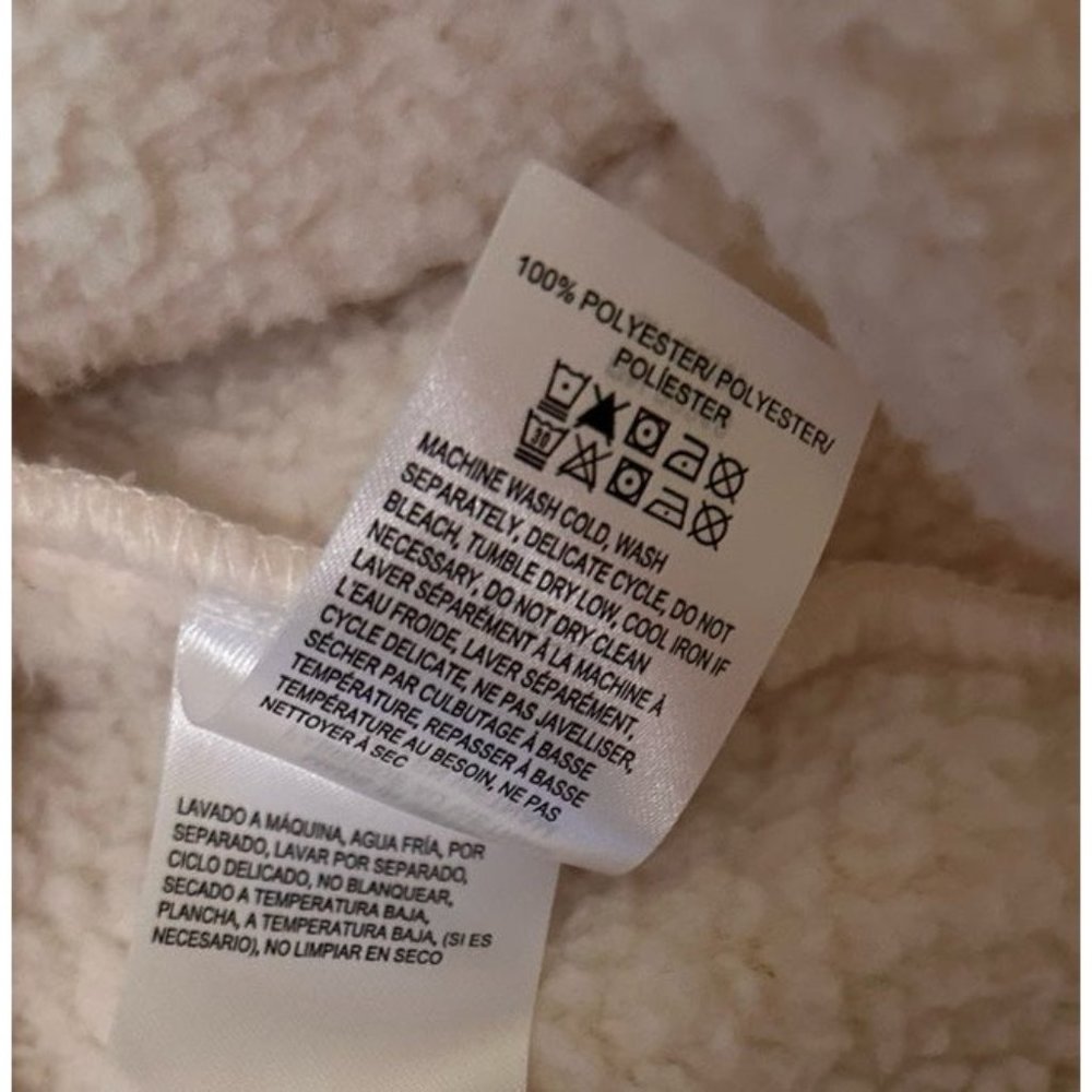 NWOT Lucky Brand Sherpa Sweatshirt -XL - Picture 9 of 9